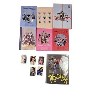Twice Girl K-Pop Group Albums/CDs (Lot of‎ 7 albums)